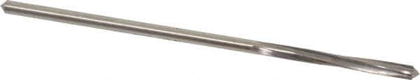 Cleveland - 9/64" High Speed Steel 6 Flute Chucking Reamer - Spiral Flute, Straight Shank, 1" Flute Length, 4" OAL - USA Tool & Supply