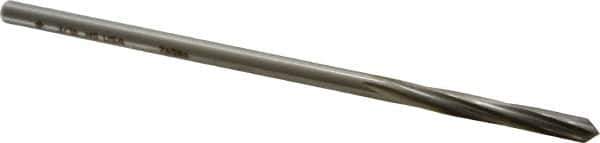 Cleveland - 3/16" High Speed Steel 6 Flute Chucking Reamer - Spiral Flute, Straight Shank, 1-1/8" Flute Length, 4-1/2" OAL - USA Tool & Supply