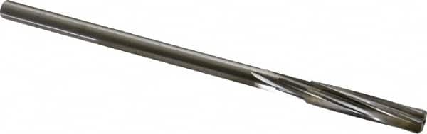 Cleveland - 3/8" High Speed Steel 6 Flute Chucking Reamer - USA Tool & Supply
