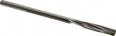 Cleveland - 3/8" High Speed Steel 6 Flute Chucking Reamer - USA Tool & Supply