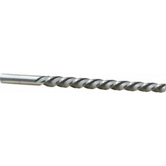 Cleveland - #8 Pin, 0.505" Diam, 0.3971" Small End, 7/16" Diam Straight Shank, 5-3/16" Flute, Taper Pin Reamer - USA Tool & Supply