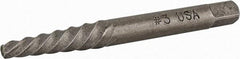 Cleveland - Spiral Flute Screw Extractor - #3 Extractor for 5/16 to 7/16" Screw, 2-11/16" OAL - USA Tool & Supply