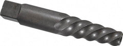 Cleveland - Spiral Flute Screw Extractor - #7 Extractor for 1 to 1-3/8" Screw, 4-1/8" OAL - USA Tool & Supply