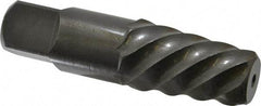 Cleveland - Spiral Flute Screw Extractor - #9 Extractor for 1-3/4 to 2-1/8" Screw, 4-5/8" OAL - USA Tool & Supply