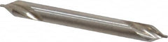 Cleveland - #00 Plain Cut 60° Incl Angle High Speed Steel Combo Drill & Countersink - USA Tool & Supply