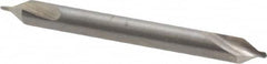 Cleveland - #0 Plain Cut 60° Incl Angle High Speed Steel Combo Drill & Countersink - USA Tool & Supply