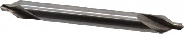 Cleveland - #2 Plain Cut 60° Incl Angle High Speed Steel Combo Drill & Countersink - USA Tool & Supply