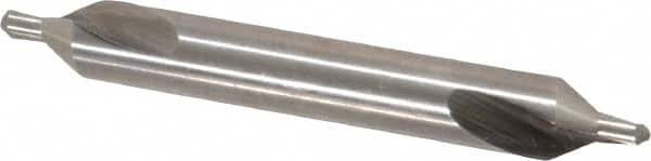 Cleveland - #3 Plain Cut 60° Incl Angle High Speed Steel Combo Drill & Countersink - USA Tool & Supply