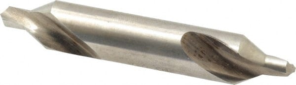 Cleveland - #6 Plain Cut 60° Incl Angle High Speed Steel Combo Drill & Countersink - USA Tool & Supply