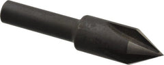 Cleveland - 3/8" Head Diam, 1/4" Shank Diam, 4 Flute 60° High Speed Steel Countersink - USA Tool & Supply