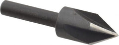 Cleveland - 1/2" Head Diam, 3/8" Shank Diam, 4 Flute 60° High Speed Steel Countersink - USA Tool & Supply