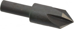 Cleveland - 5/8" Head Diam, 3/8" Shank Diam, 4 Flute 82° High Speed Steel Countersink - USA Tool & Supply