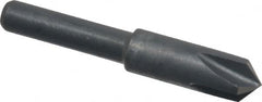 Cleveland - 1/4" Head Diam, 3/16" Shank Diam, 4 Flute 100° High Speed Steel Countersink - USA Tool & Supply