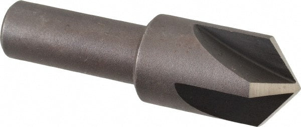 Cleveland - 3/4" Head Diam, 1/2" Shank Diam, 4 Flute 100° High Speed Steel Countersink - USA Tool & Supply