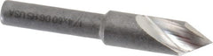 Cleveland - 1/4" Head Diam, 3/16" Shank Diam, 1 Flute 60° High Speed Steel Countersink - USA Tool & Supply