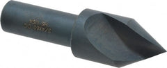 Cleveland - 3/4" Head Diam, 1/2" Shank Diam, 1 Flute 60° High Speed Steel Countersink - USA Tool & Supply