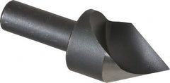 Cleveland - 1" Head Diam, 1/2" Shank Diam, 1 Flute 60° High Speed Steel Countersink - USA Tool & Supply