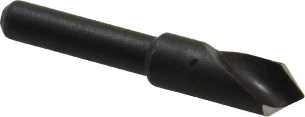Cleveland - 1/4" Head Diam, 3/16" Shank Diam, 1 Flute 82° High Speed Steel Countersink - USA Tool & Supply
