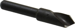 Cleveland - 1/4" Head Diam, 3/16" Shank Diam, 1 Flute 82° High Speed Steel Countersink - USA Tool & Supply