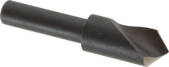 Cleveland - 3/8" Head Diam, 1/4" Shank Diam, 1 Flute 90° High Speed Steel Countersink - USA Tool & Supply