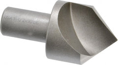 Cleveland - 1-1/2" Head Diam, 3/4" Shank Diam, 1 Flute 90° High Speed Steel Countersink - USA Tool & Supply