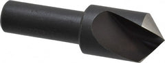 Cleveland - 3/4" Head Diam, 1/2" Shank Diam, 1 Flute 100° High Speed Steel Countersink - USA Tool & Supply