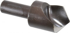 Cleveland - 1" Head Diam, 1/2" Shank Diam, 1 Flute 100° High Speed Steel Countersink - USA Tool & Supply