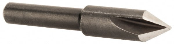 Cleveland - 1/4" Head Diam, 3/16" Shank Diam, 3 Flute 60° High Speed Steel Countersink - USA Tool & Supply