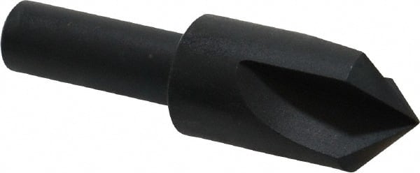 Cleveland - 5/8" Head Diam, 3/8" Shank Diam, 3 Flute 90° High Speed Steel Countersink - USA Tool & Supply