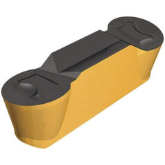 Iscar - 3015HFPR Grade IC428, 3mm Cutting Width Carbide Grooving Insert - 1.5mm Max Depth of Cut, Right Hand, Al2O3 Finish - USA Tool & Supply