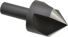 Cleveland - 1-1/4" Head Diam, 1/2" Shank Diam, 3 Flute 90° High Speed Steel Countersink - USA Tool & Supply