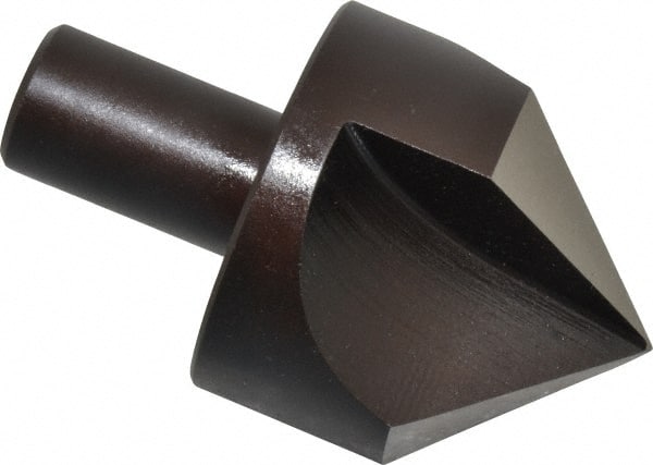 Cleveland - 2" Head Diam, 3/4" Shank Diam, 3 Flute 90° High Speed Steel Countersink - USA Tool & Supply