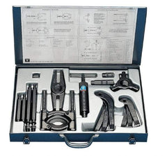 SKF - 8 Ton Capacity, 6" Spread, Hydraulic Puller Set - 3 Jaws, 10.6" Reach - USA Tool & Supply