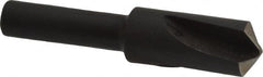 Cleveland - 3/8" Head Diam, 1/4" Shank Diam, 3 Flute 120° High Speed Steel Countersink - USA Tool & Supply