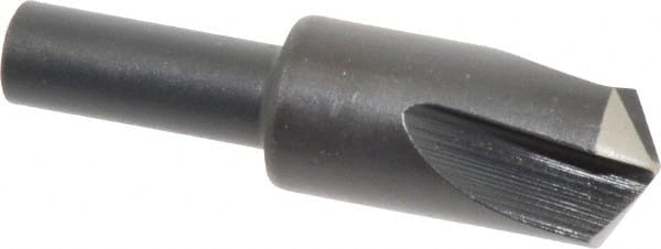 Cleveland - 5/8" Head Diam, 3/8" Shank Diam, 3 Flute 120° High Speed Steel Countersink - USA Tool & Supply