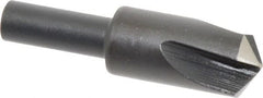 Cleveland - 5/8" Head Diam, 3/8" Shank Diam, 3 Flute 120° High Speed Steel Countersink - USA Tool & Supply
