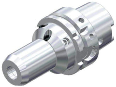 Kennametal - HSK100A Taper Shank, 18mm Hole Diam, Hydraulic Tool Holder/Chuck - 39.6mm Nose Diam, 100mm Projection, 39mm Clamp Depth, 15,000 RPM, Through Coolant - Exact Industrial Supply