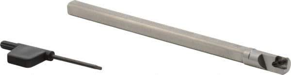 Seco - CFM, External, Right Hand, 0.984" Max Depth of Cut, 5mm Min Groove Width, Indexable Grooving Tool Holder - LC.. 1605.. Insert Compatibility, 1-1/4" Shank Height, 1-1/4" Shank Width, 6" OAL - USA Tool & Supply