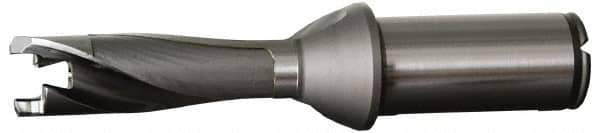 Kennametal - 9 to 9.49mm Diam, 5xD, 48mm Max Depth, 12mm Shank Diam, 59mm Flute, 110mm OAL, Replaceable Tip Drill - KTIP0900HPM Insert, H Seat Size, Series KenTIP - USA Tool & Supply