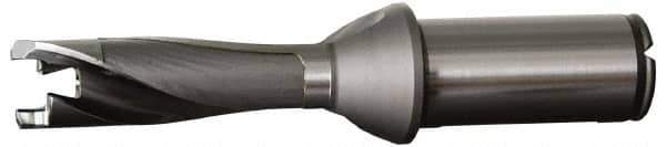Kennametal - 10 to 10.49mm Diam, 3xD, 32mm Max Depth, 16mm Shank Diam, 43mm Flute, 97mm OAL, Replaceable Tip Drill - KTIP1000HPM Insert, J Seat Size, Series KenTIP - USA Tool & Supply