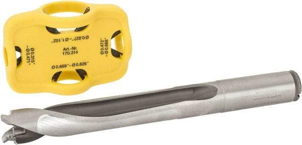 Kennametal - 19 to 19.99mm Diam, 5xD, 3.94" Max Depth, 3/4" Shank Diam, 5" Flute, 7.13" OAL, Replaceable Tip Drill - X Seat Size, Series KenTIP - USA Tool & Supply