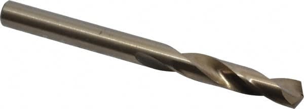 Cleveland - #5 135° Spiral Flute Cobalt Screw Machine Drill Bit - USA Tool & Supply