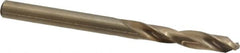 Cleveland - #17 135° Spiral Flute Cobalt Screw Machine Drill Bit - USA Tool & Supply