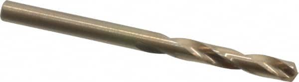 Cleveland - #24 135° Spiral Flute Cobalt Screw Machine Drill Bit - USA Tool & Supply