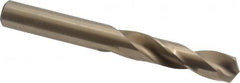 Cleveland - 0.358" 135° Spiral Flute Cobalt Screw Machine Drill Bit - USA Tool & Supply