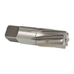 Cleveland - 3/4" Pipe, 0.962" Diam, 7/8" Small End Diam, Straight Shank, 1-3/8" Flute, Taper Pipe Reamer - USA Tool & Supply