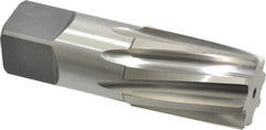 Cleveland - 1" Pipe, 1.212" Diam, 1.103" Small End Diam, Straight Shank, 44.45mm Flute, Taper Pipe Reamer - USA Tool & Supply