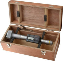 Mitutoyo - 2" to 2-1/2", IP65, TiN Finish, Electronic Inside Micrometer - 0.00005" Resolution, 0.00015" Accuracy - USA Tool & Supply
