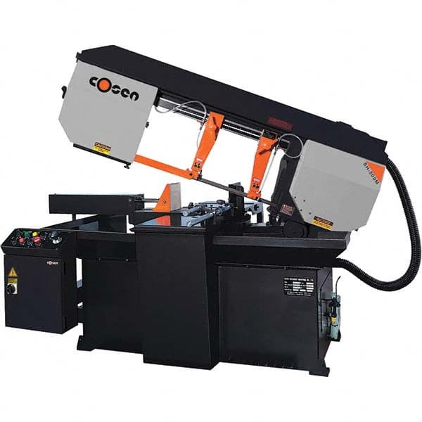 Cosen - Horizontal Bandsaws Machine Style: Semi-Automatic Drive Type: Step Pulley - USA Tool & Supply