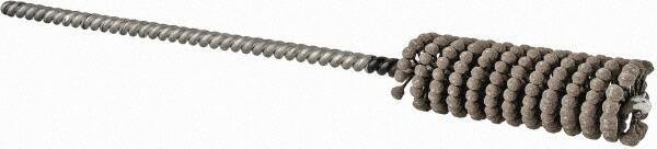 Brush Research Mfg. - 5/8" to 0.709" Bore Diam, 320 Grit, Aluminum Oxide Flexible Hone - Fine, 8" OAL - USA Tool & Supply